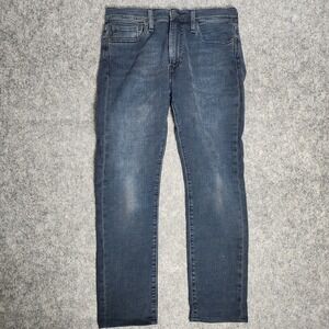Levis 510‎ Premium Quality Jeans Men 31x30 Skinny Fit Blue Denim Jeans Dark Wash